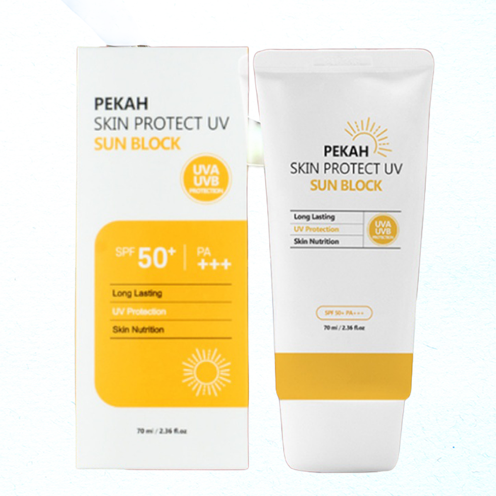Kem chống nắng vật lý nâng tone Pekah 70ml SPF50+/PA++